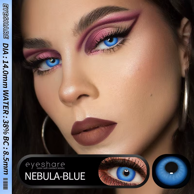 EYESHARE 1 paire de lentilles de Contact colorées Cosplay