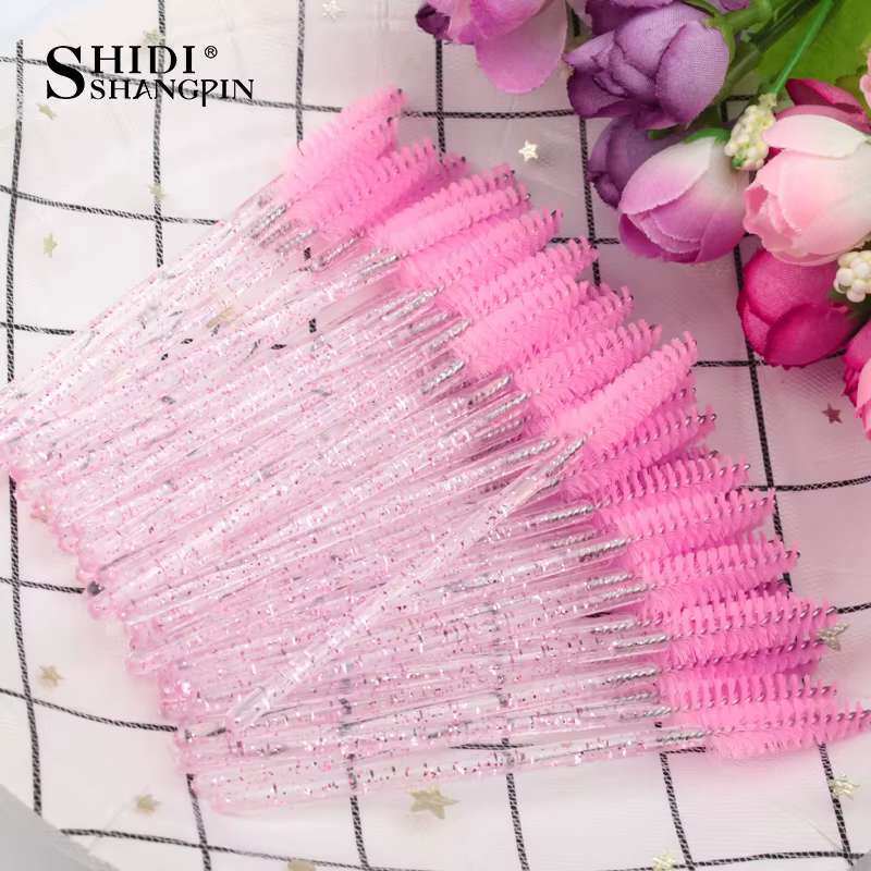 25/50/100 pièces de brosses à cils