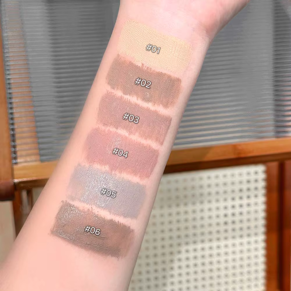 Mascara teinté pour sourcils 6 couleurs