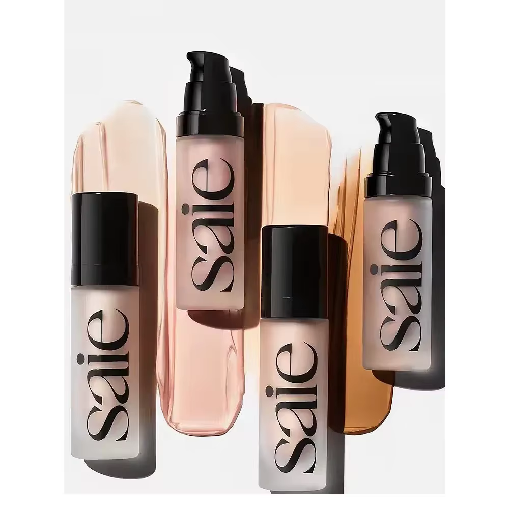 Saie Glowy Gel Hydratant Illuminateur Liquide Effet Rosée pour le Visage et le Corps