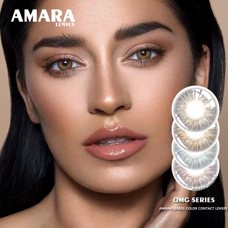 AMARA lentille de couleur naturelle yeux série OMG 2 pièces