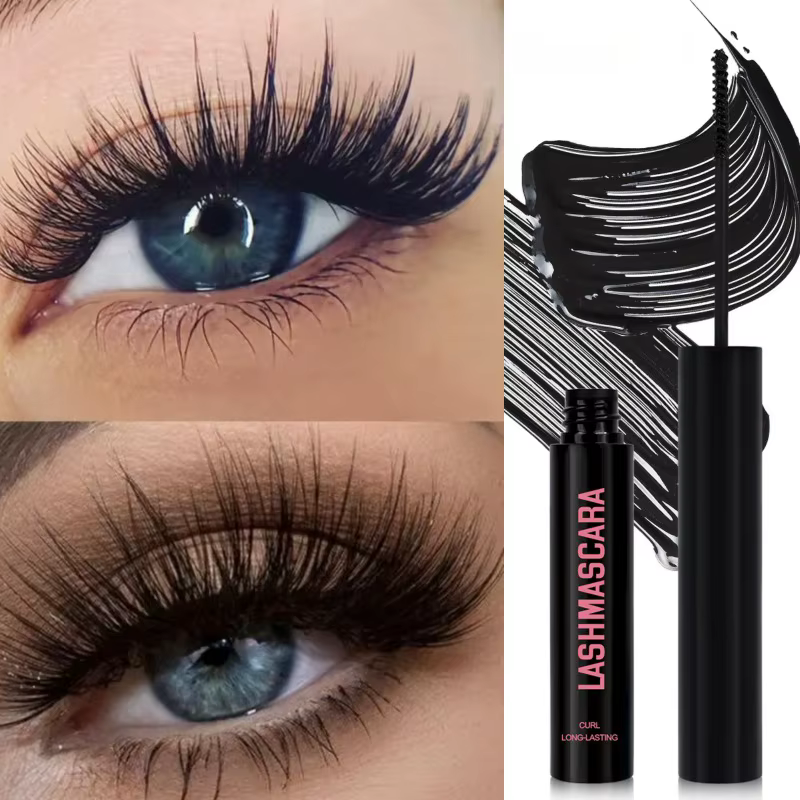Mascara tube noir imperméable et résistant à la sueur