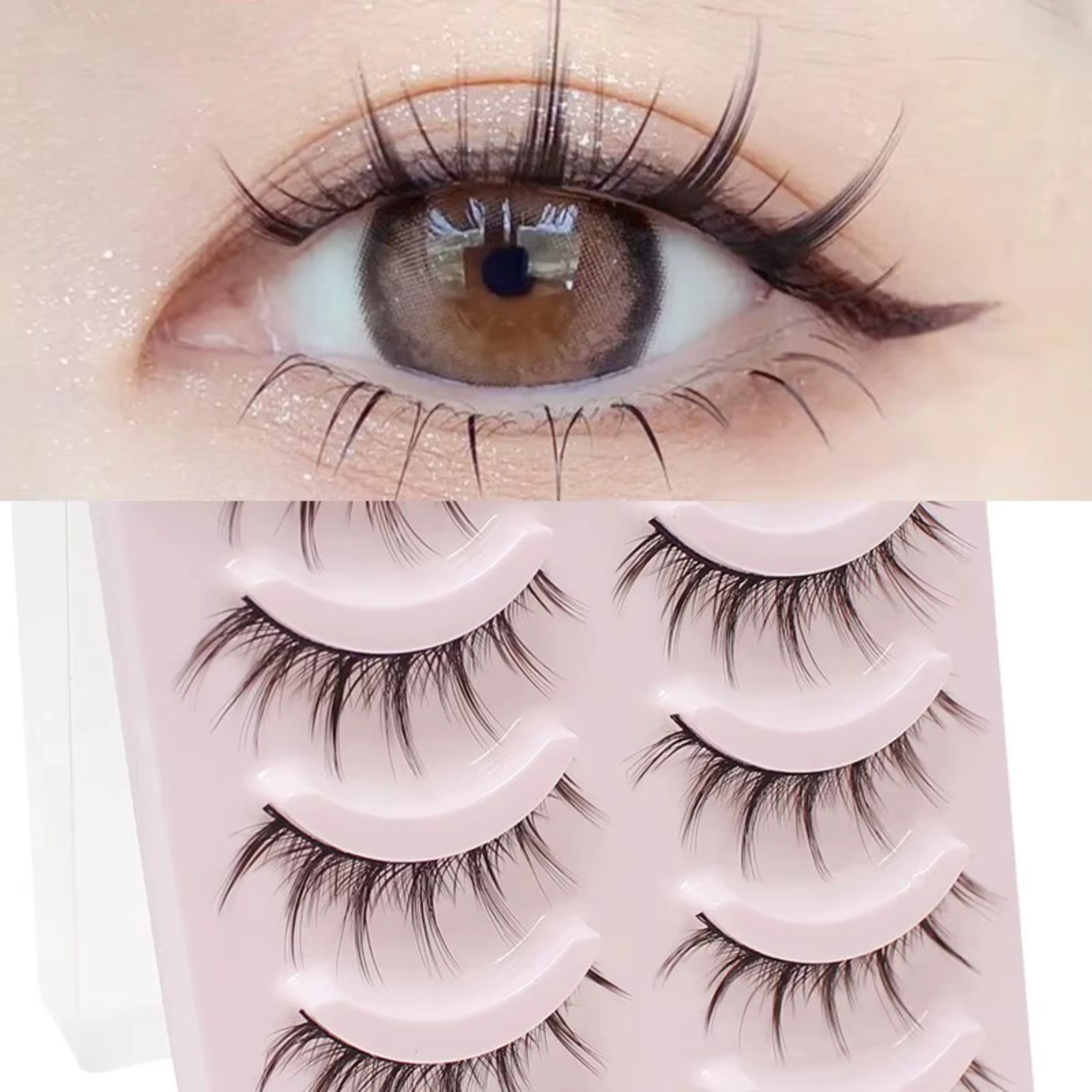 Jiefuxin faux cils Anime