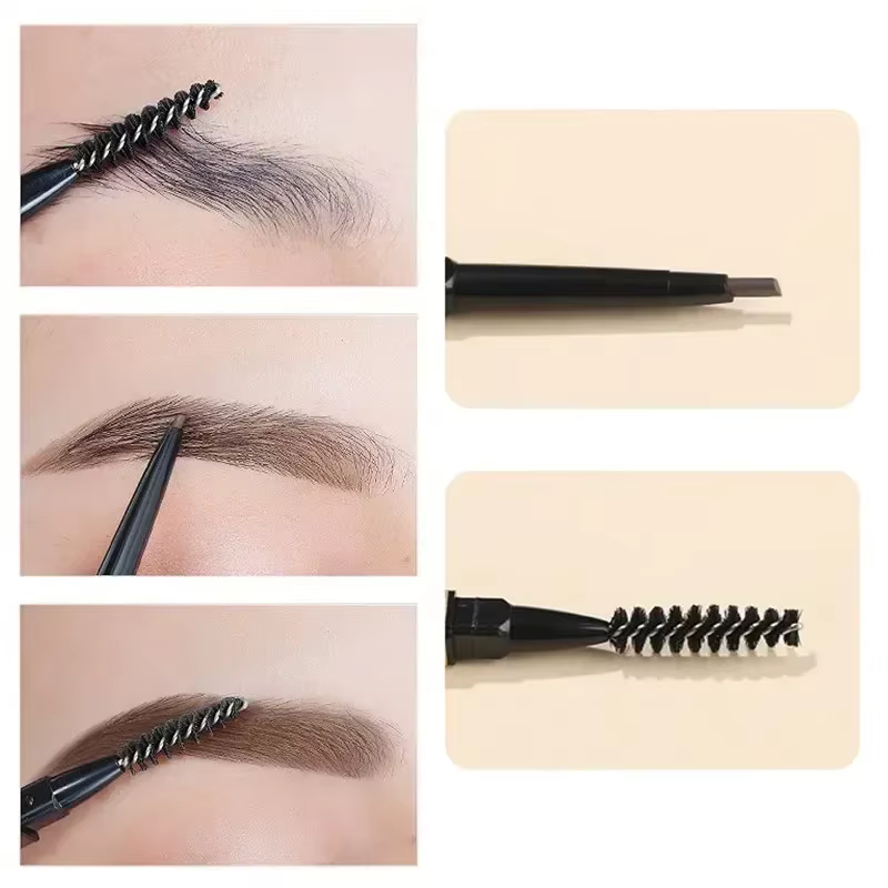 Petit crayon à sourcils à barre d'or