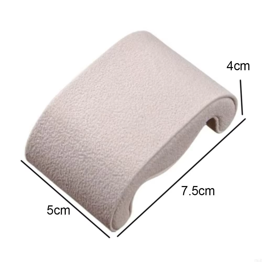 Nouveau daim velours montres stockage oreiller affichage fixe oreillers fixes multi fonctionnel montre-bracelet coussin montre