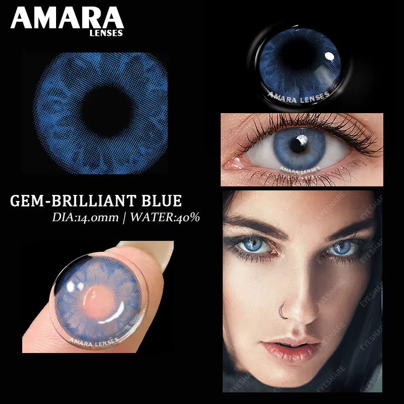 Lentilles de Contact Naturelles Souples pour Bol