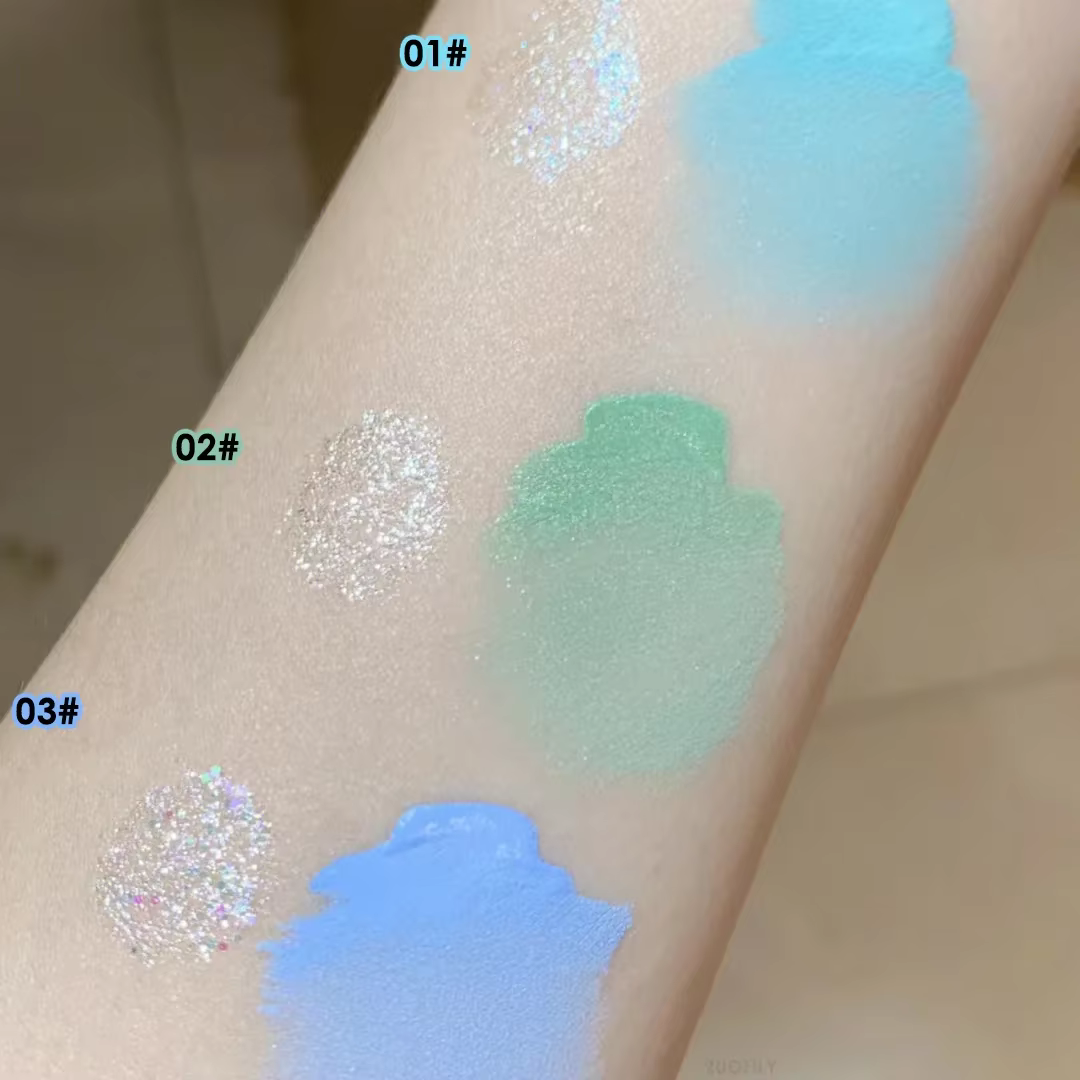 Ombre à barrage liquide à double tête 256 paillettes