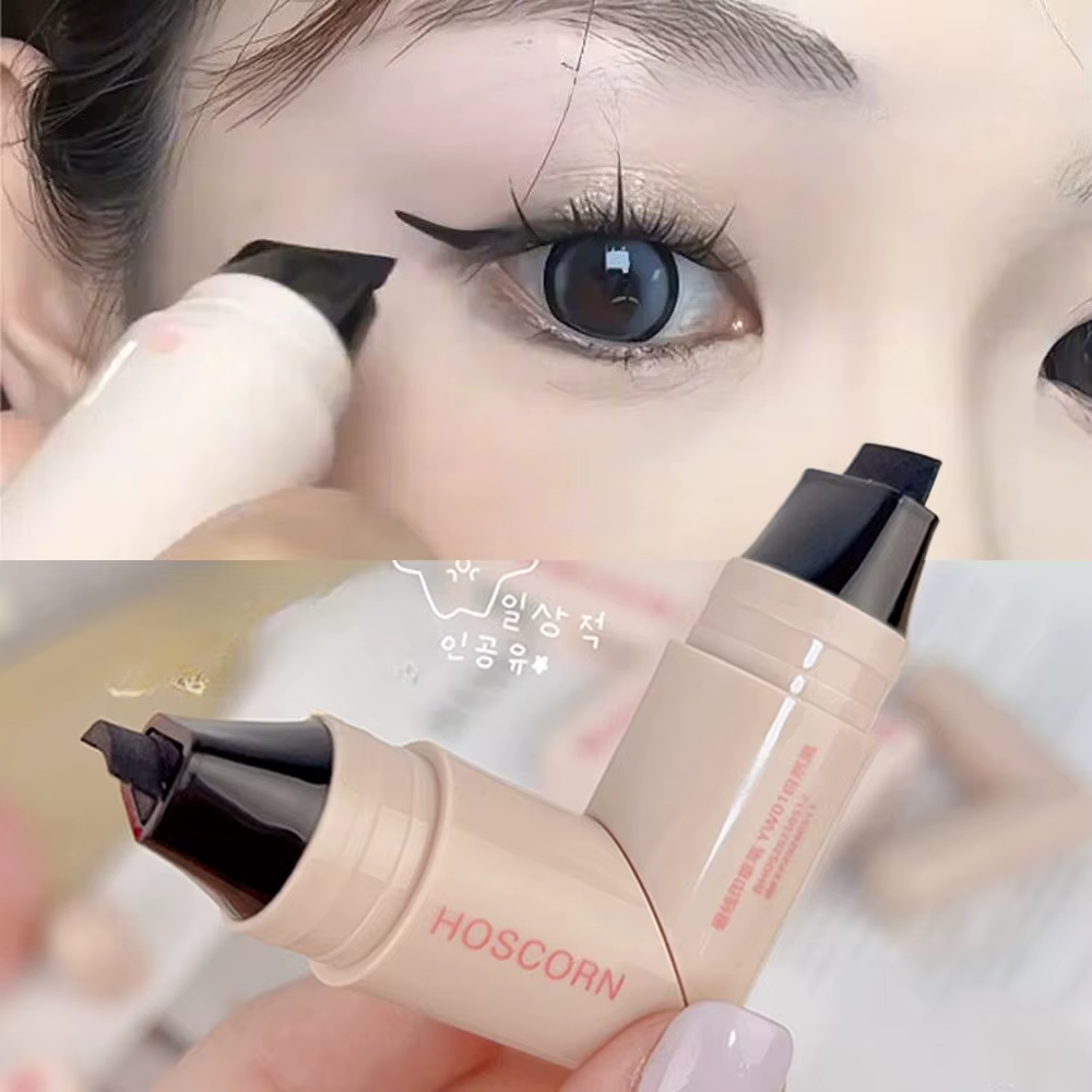 Tampon Eyeliner intégré à Double aile imperméable