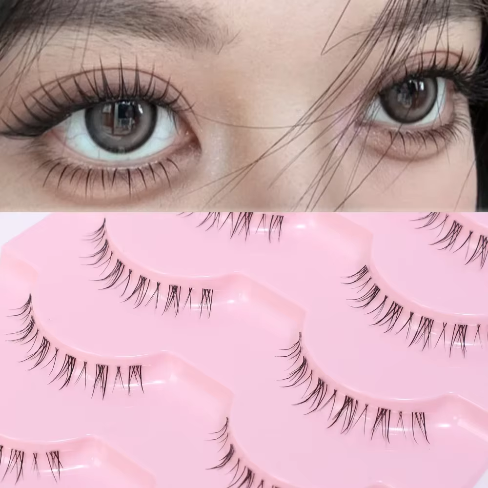 5 paires de cils inférieurs sous