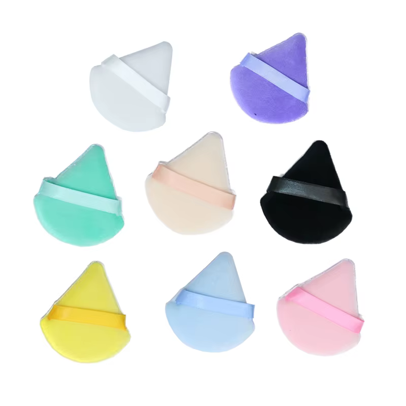 OGEYERO velours Triangle poudre bouffée maquillage éponges pour visage yeux contour ombre joint fond de teint