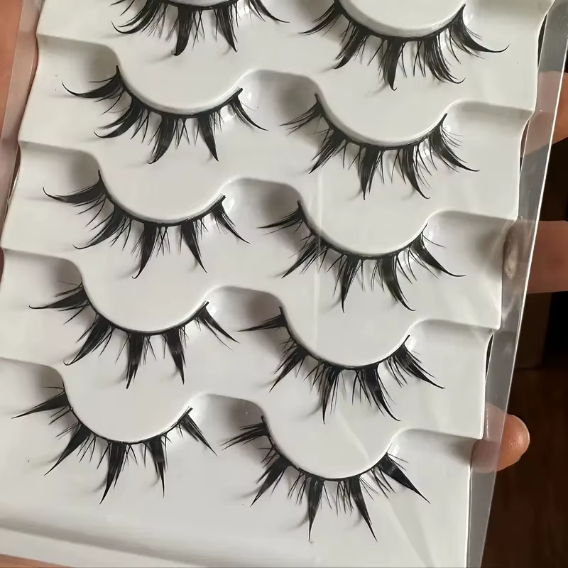 Faux cils de style anime