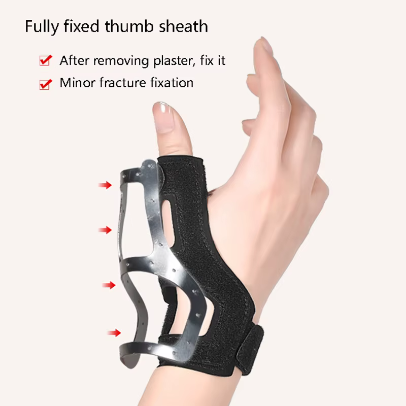 Attelle de poignet entorse avec stabilisateur de pouce, unisexe, tendinite, déclencheur, doigt, arthriti oto, pouce, déclencheur de main