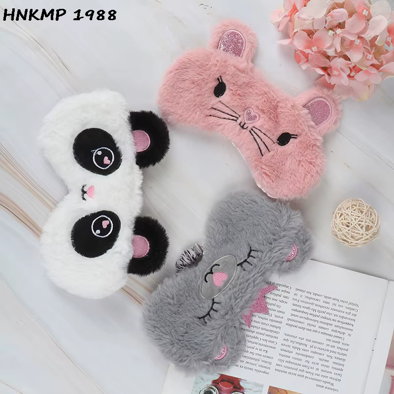 Masque pour les yeux Panda pour femmes