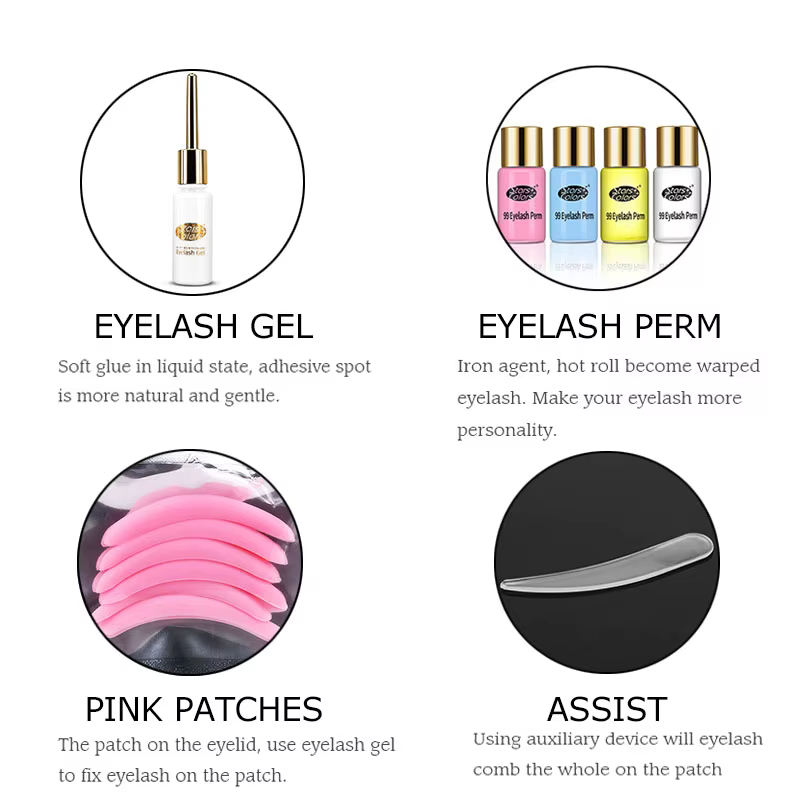 IGLUE Kit de levage de cils ensemble