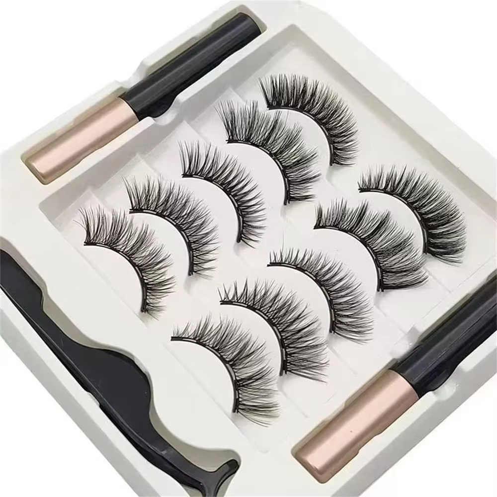 Ensemble de 5 paires de cils magnétiques