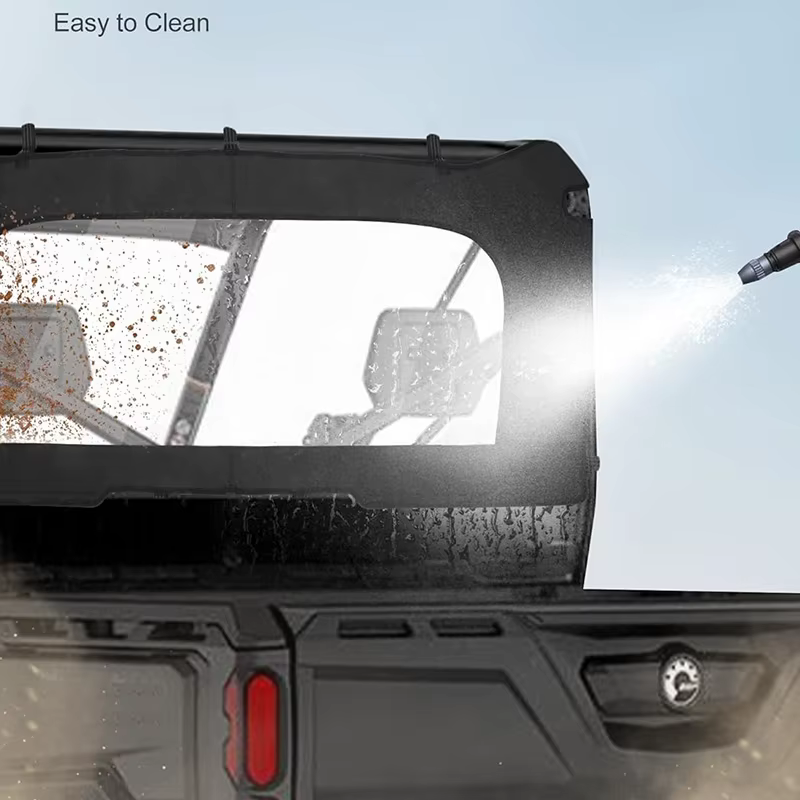 Pare-brise arrière souple en PVC anti-poussière pour Can-Am Defender HD 5 7 8 9 10 HD5 HD7 HD8 HD9 HD10 Max DPS XT 6x6