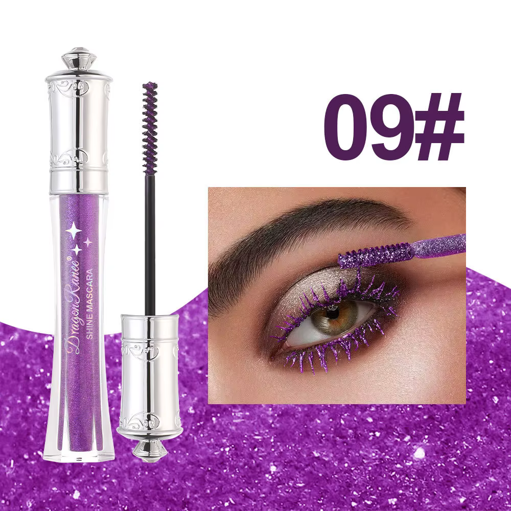 Mascara coloré nacré brillant
