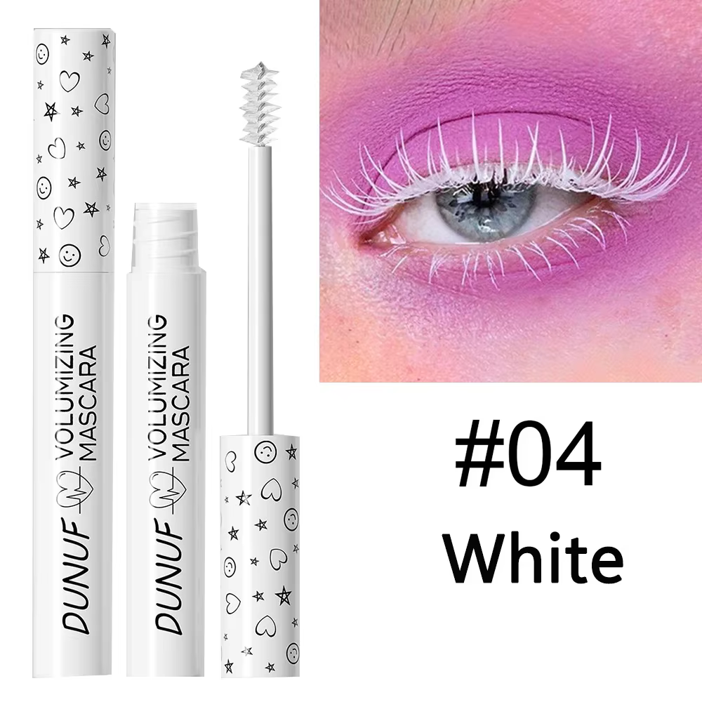 Mascara à cils violet vert
