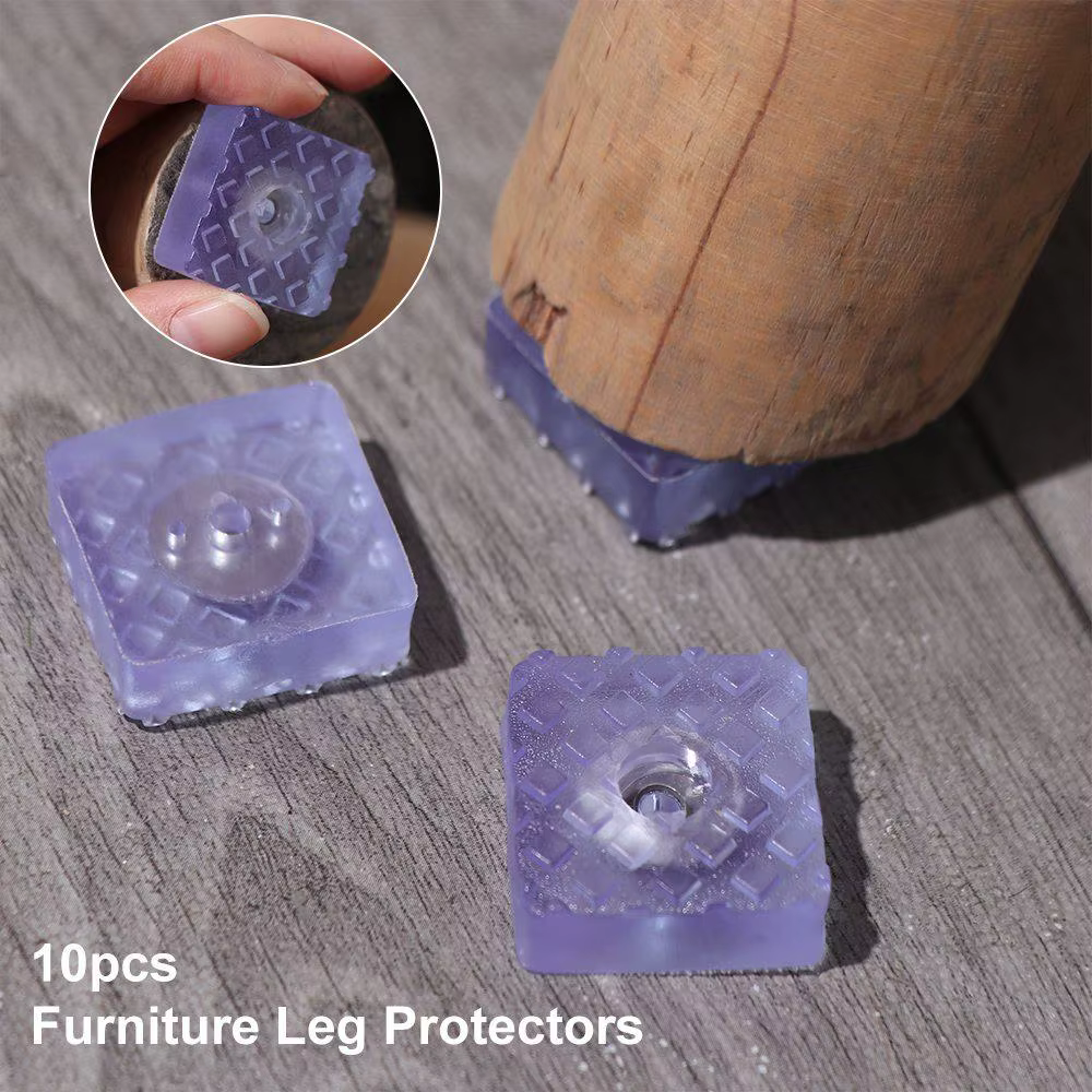 Protection de sol pour pieds de chaise ronds, coussin antidérapant, coussin de protection pour pieds de canapé et de table, housse de protection pour pieds de meubles, protecteur de sol