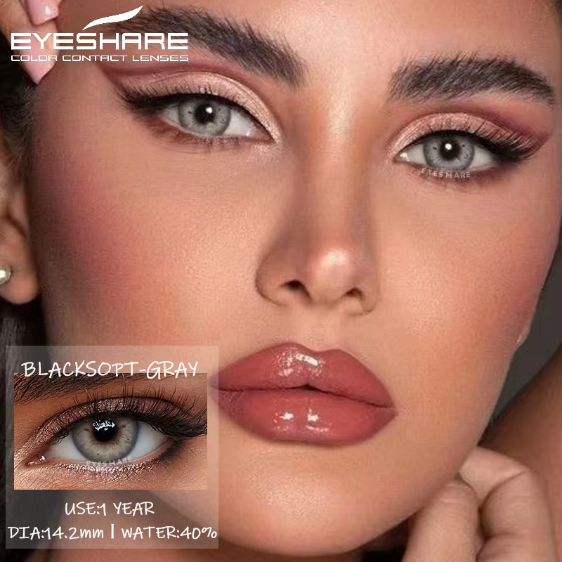 EYESHARE 1 paire de lentilles de contact colorées pour les yeux