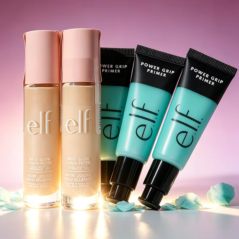 Elf Halo Glow Foundation & Power Grip Primer Hydrating Base
