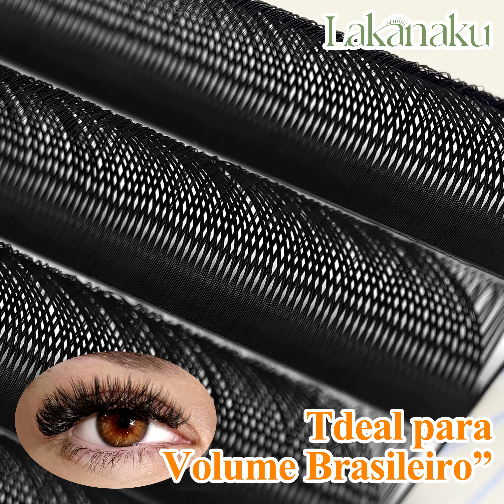 LAKANAKU Cilios YY Extensions de cils 6 plateaux