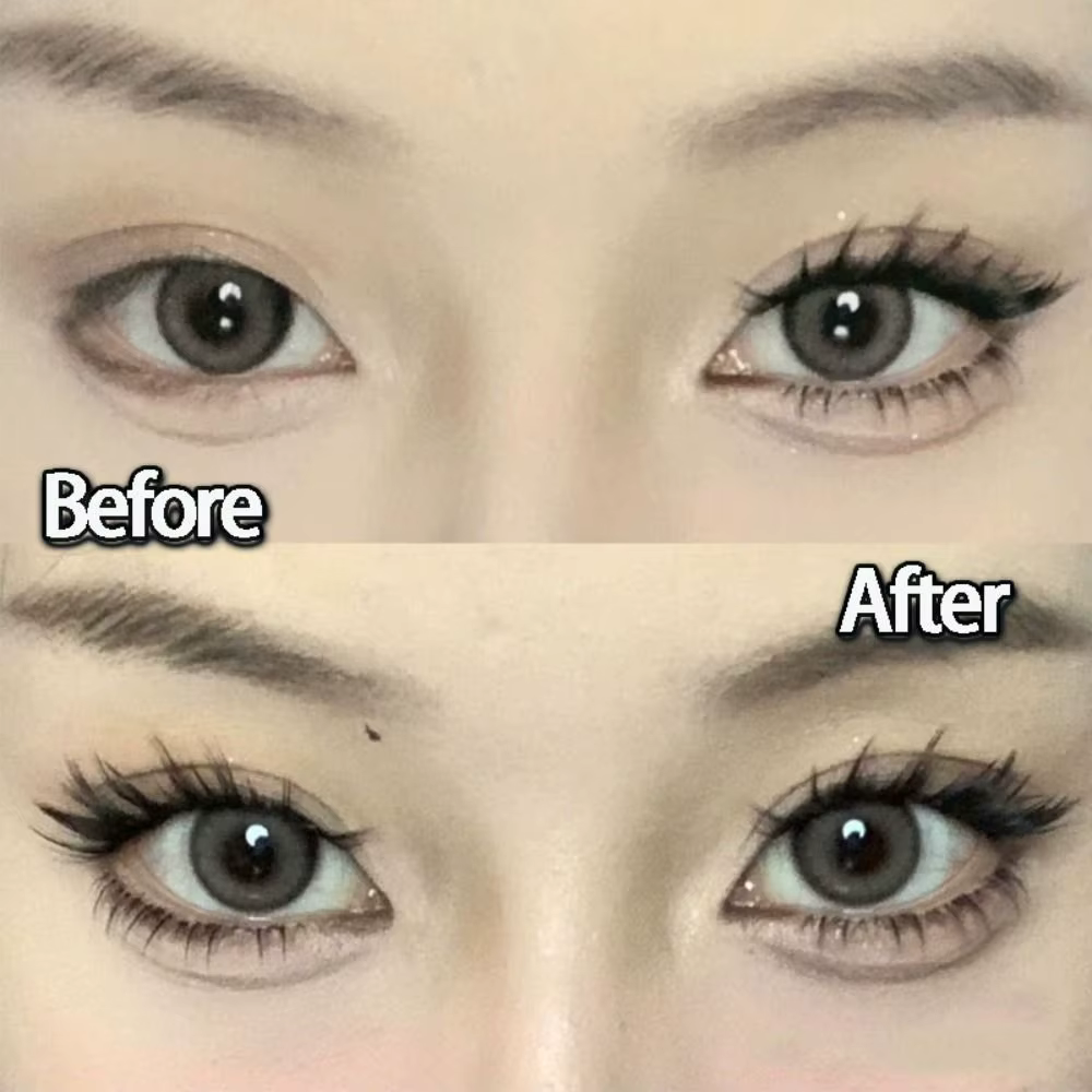 Faux cils individuels effet œil de renard