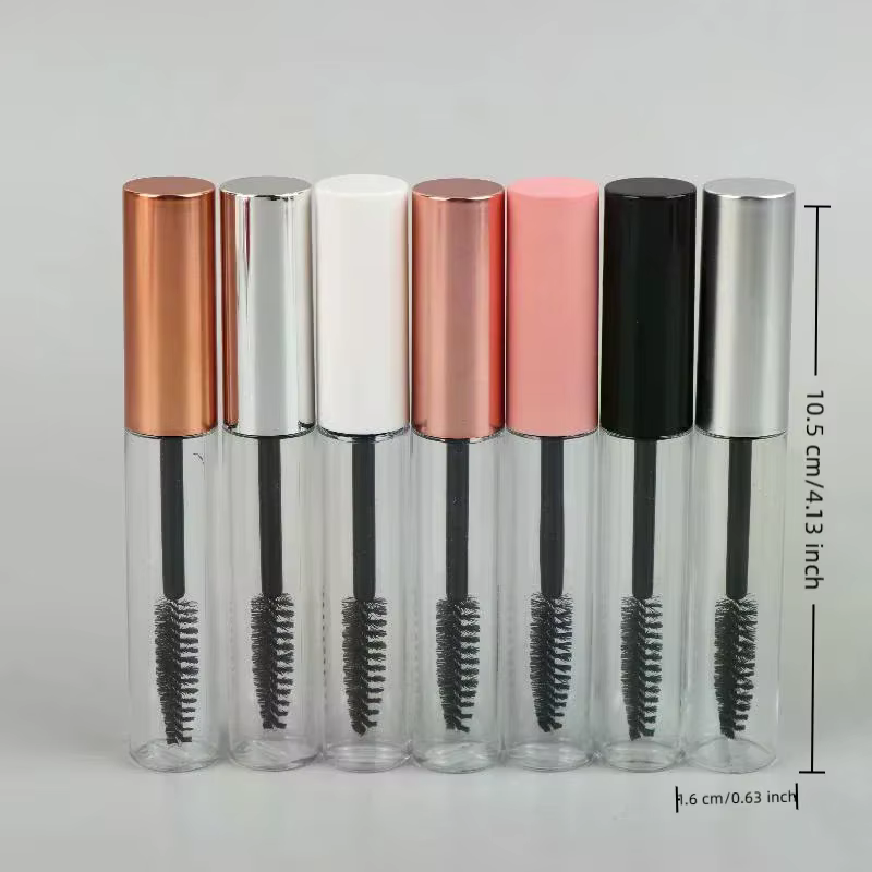 Tube de Mascara vide de 10ml, flacon liquide pour la croissance des cils, avec baguette, récipient de crème pour cils, emballage rechargeable, maquillage