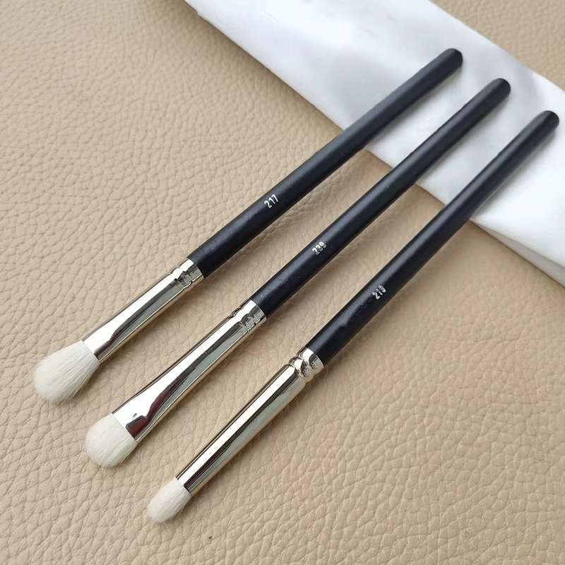 1 pièce/3 pièces M poils de chèvre blancs fard à paupières pinceaux de maquillage ombre