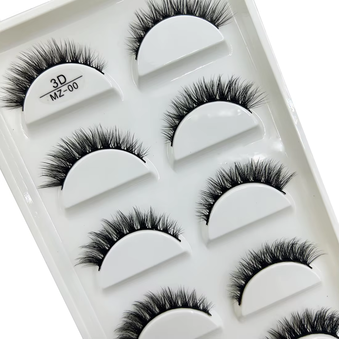 Nouveau 28 Style 5 paires naturel vison Faux Cils maquillage Extension