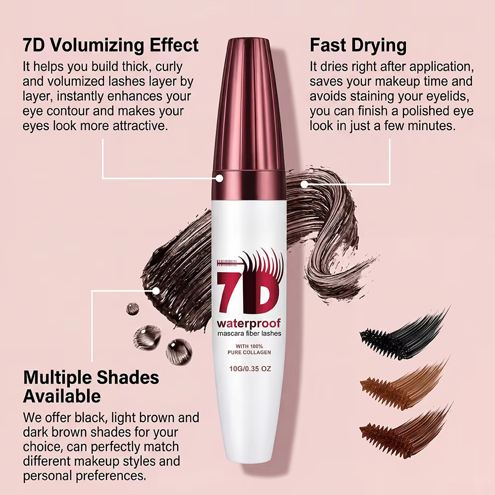 Mascara volumisant 7D, imperméable