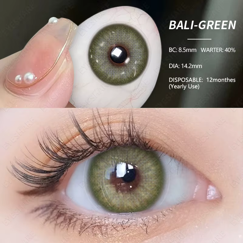 EYESHARE 1 paire de lentilles de contact colorées