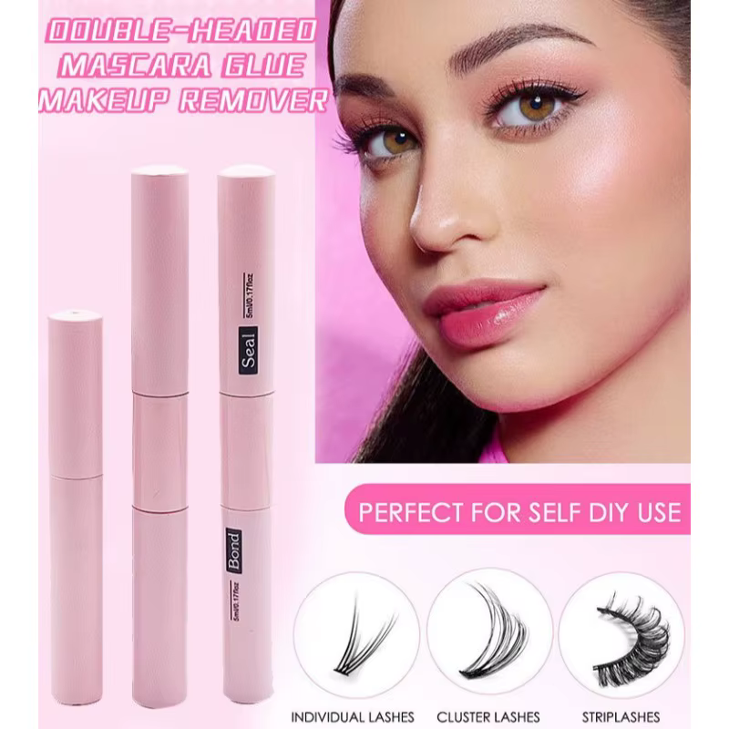 Colle faux cils 2 en 1