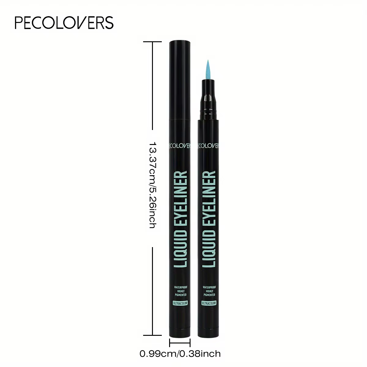 Stylo Eyeliner liquide imperméable, sans taches, coloré, mat, lisse, séchage rapide, facile à porter, maquillage de beauté sans bavures