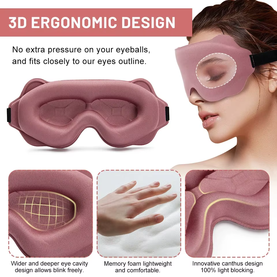 Masque de sommeil Patch oculaire bandeau léger