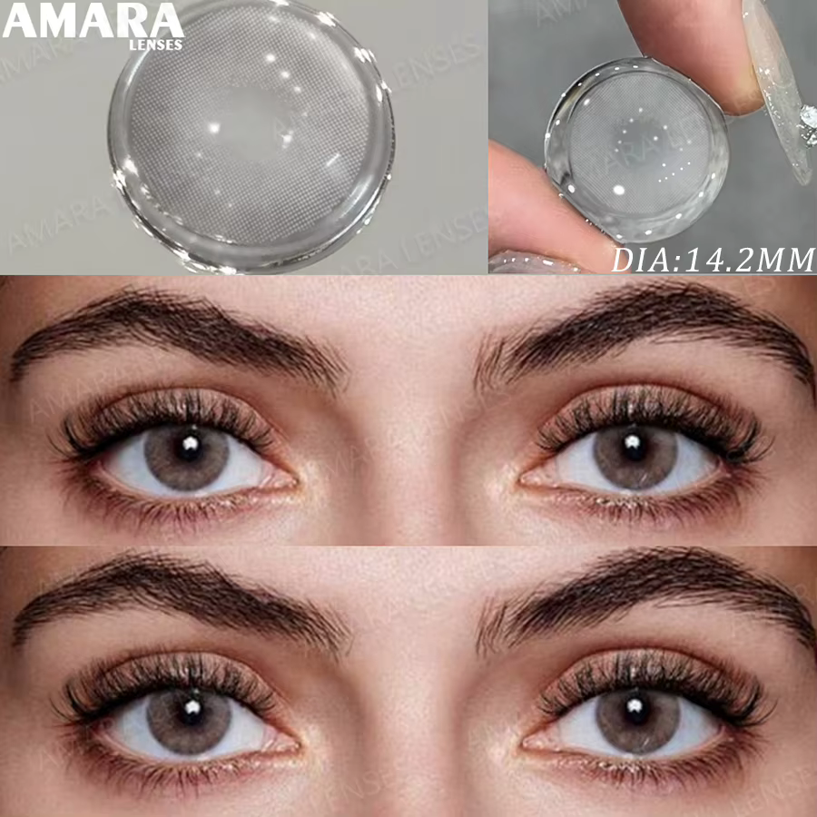 AMARA 1 paire de lentilles de Contact de couleur
