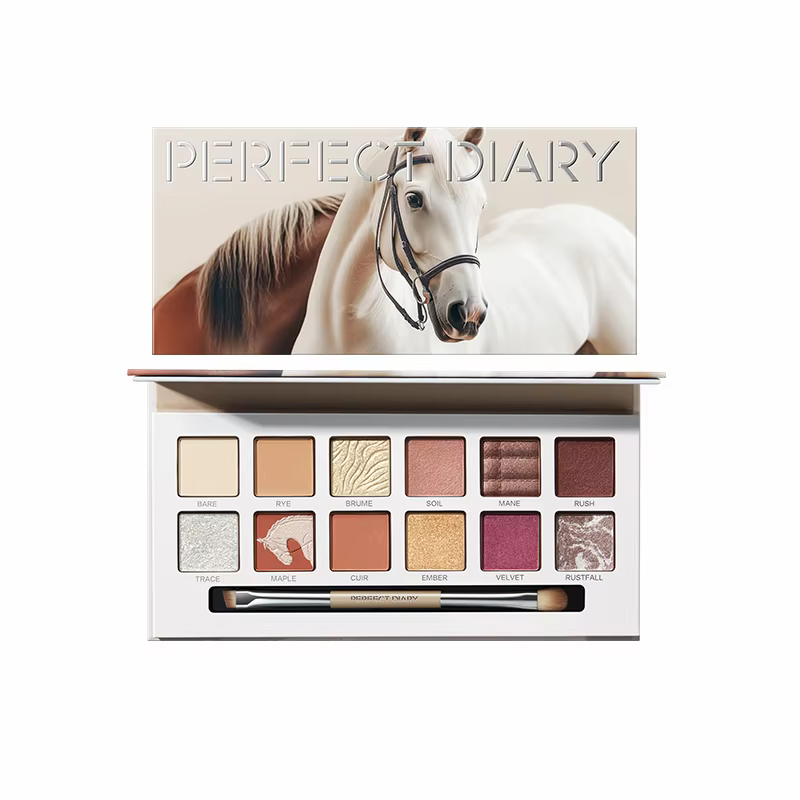 Perfectdiary maquillage 12 couleurs ombre à paupières plaque ensemble fard
