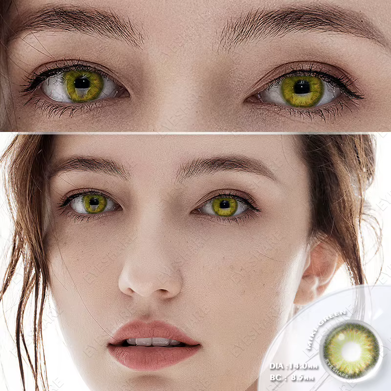 EYESHARE 1 paire de lentilles de contact de couleur pour les yeux cosmétiques