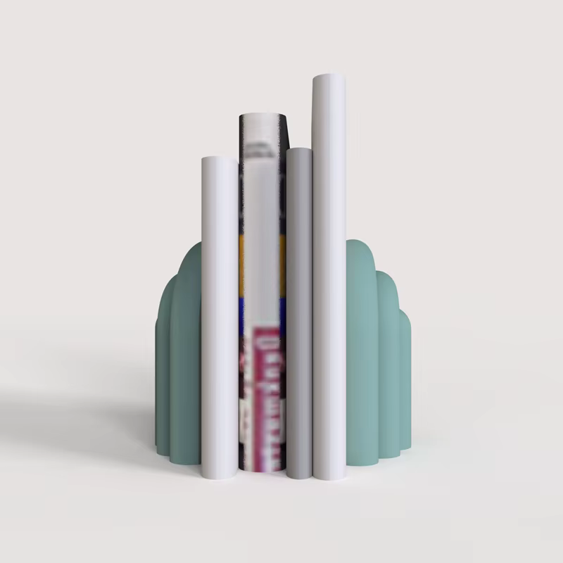 Presse-livre en béton, moule en Silicone, étagère créative en ciment de gypse, bricolage, Support de table, moules de décoration